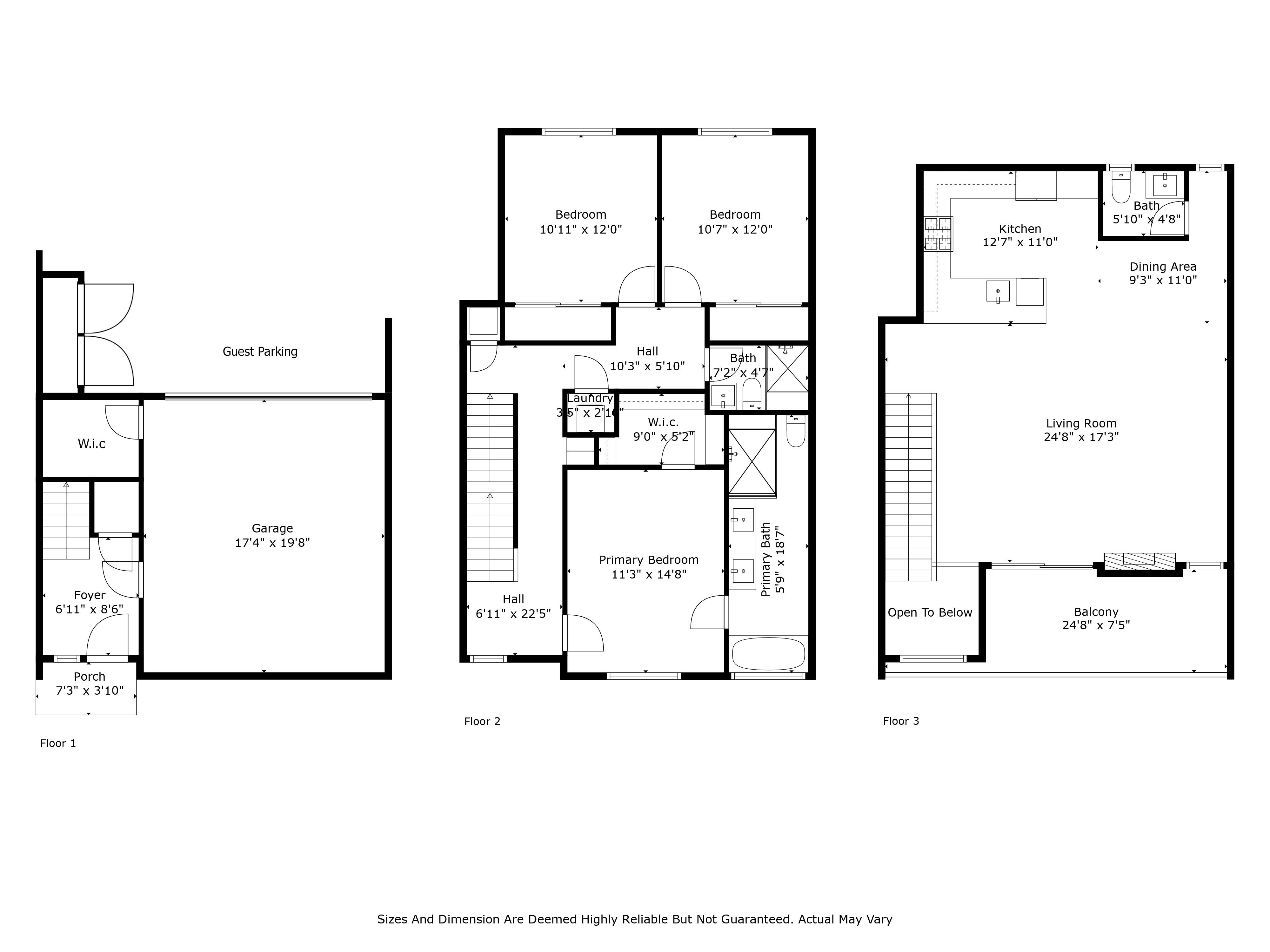 615 Aviation Way Floor Plan